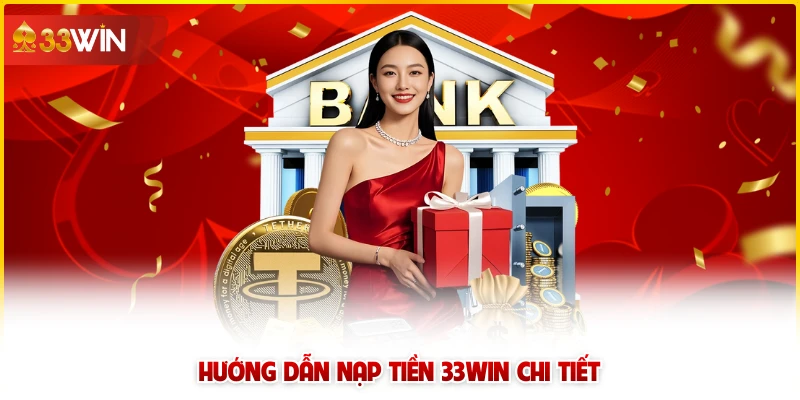 Hướng dẫn nạp tiền 33win chi tiết