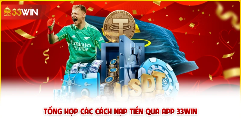 Tổng hợp các cách nạp tiền qua app 33win